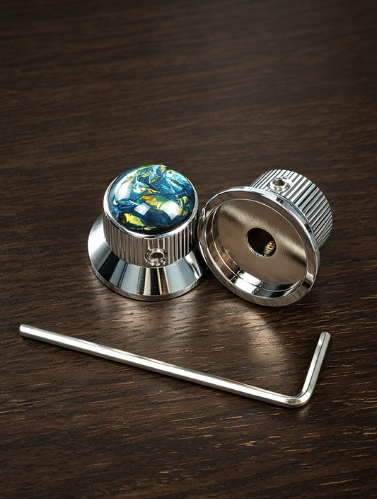 Shell Inlay Electric Guitar Knob-C-3004
