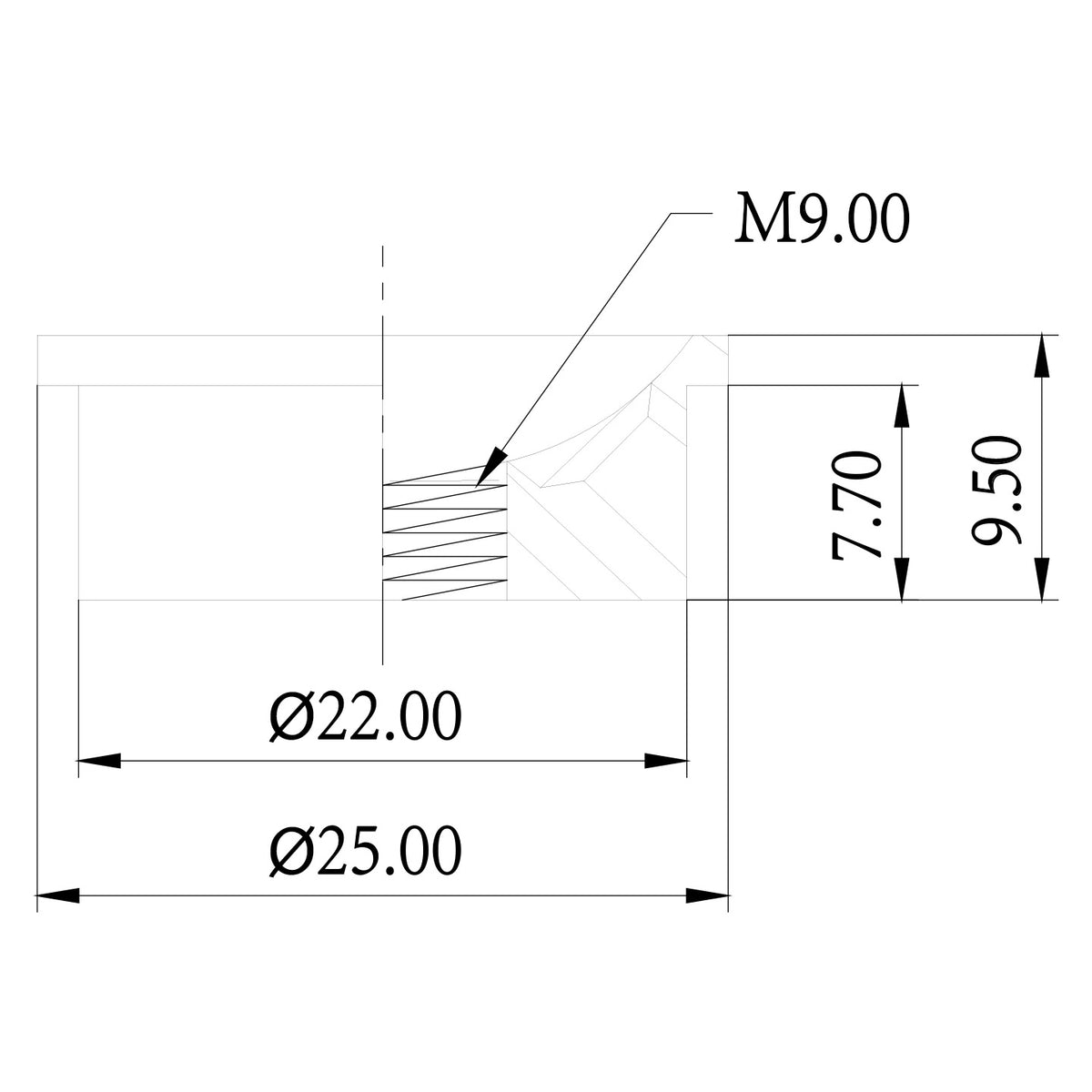 Jack Plate F-1004