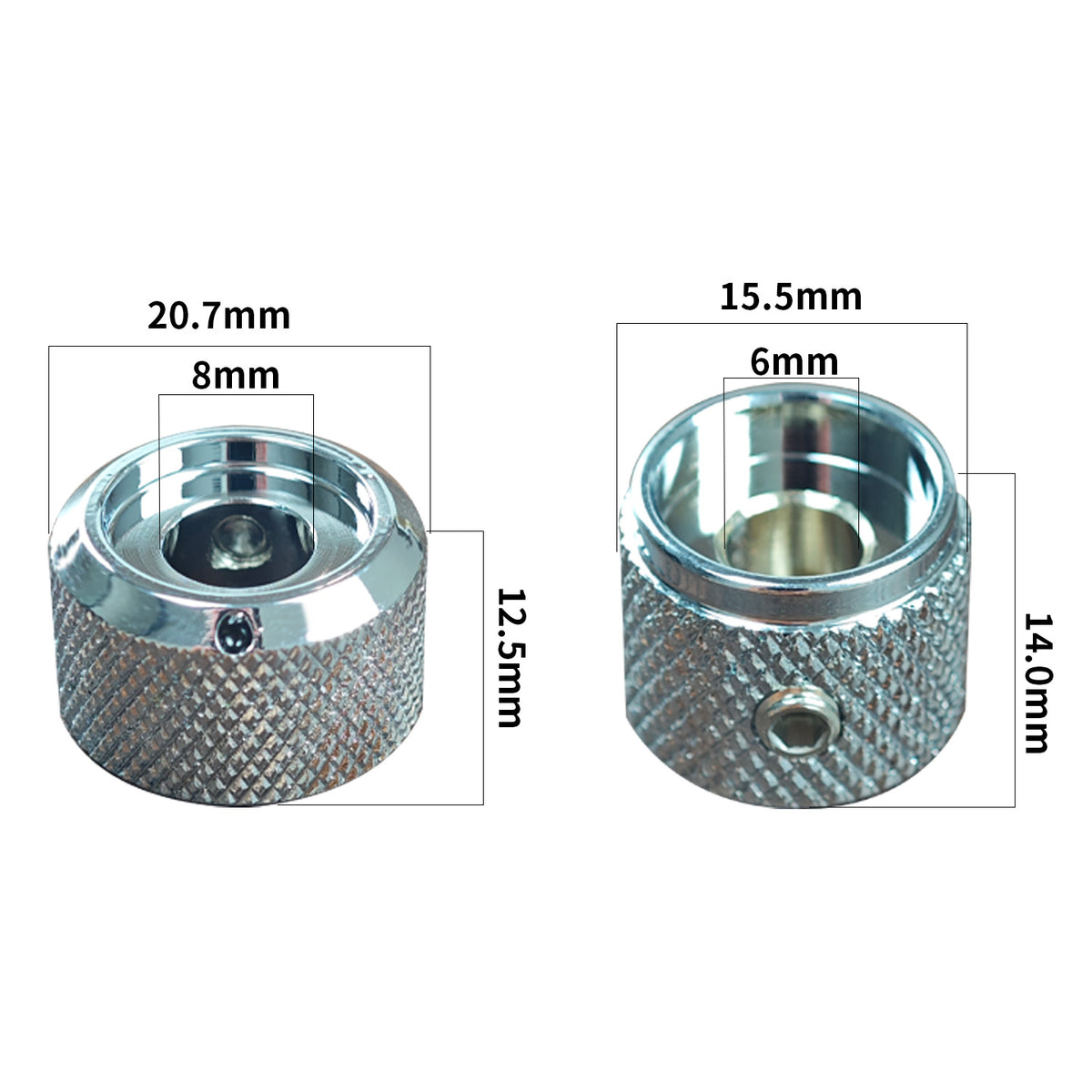 Double-Layer Electric Guitar Knob-C-3002