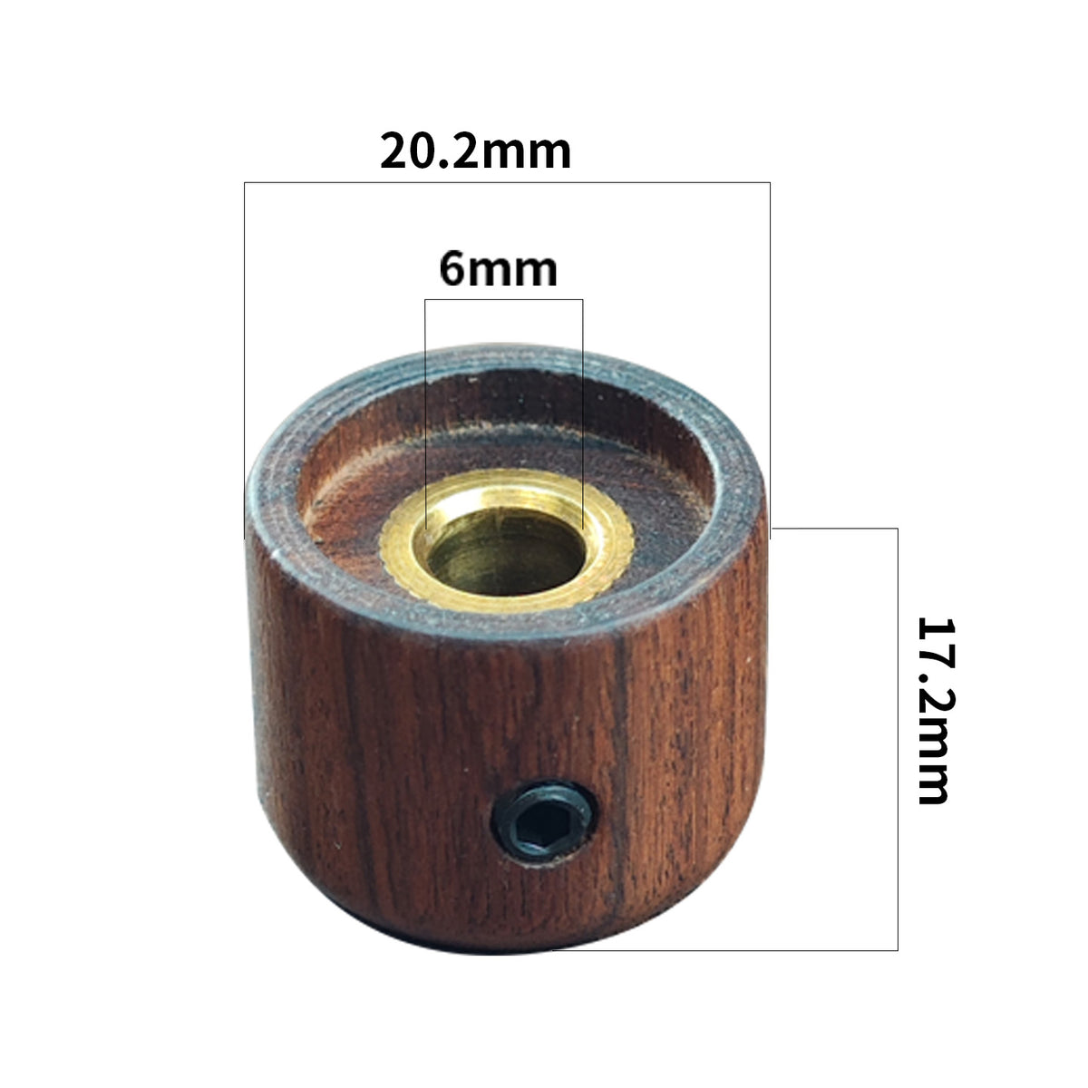 Wood Electric Guitar Knob-C-1005