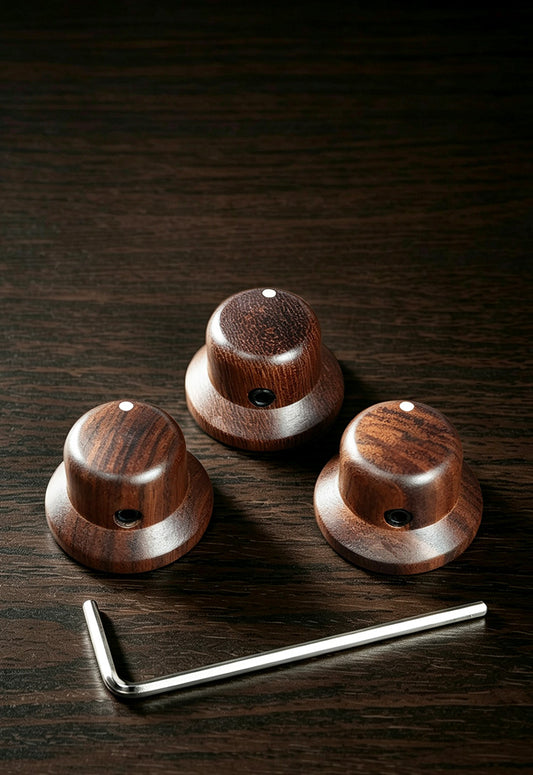 Wood Electric Guitar Knob-C-2009