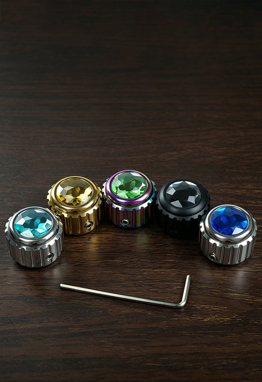 Crystal inlay Electric Guitar Knob -C-3007