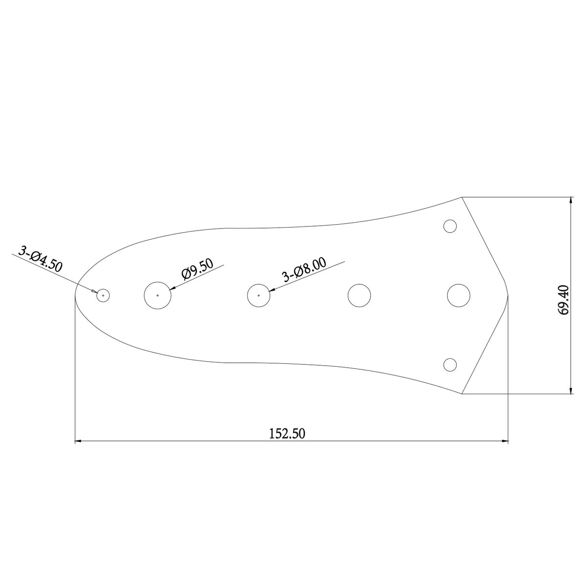 Control Plate -H-1002