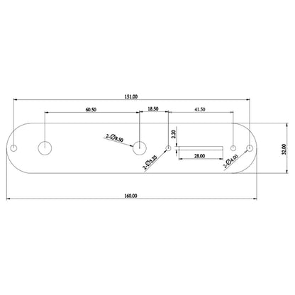 Control Plate -H-1001-32