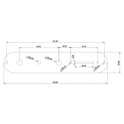 Control Plate -H-1001-32-A
