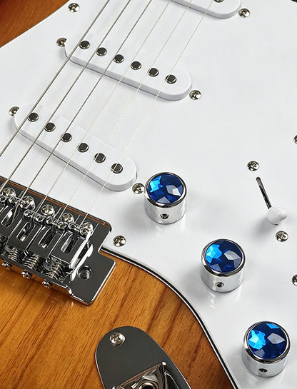 Crystal inlay Electric Guitar Knob-C-3009