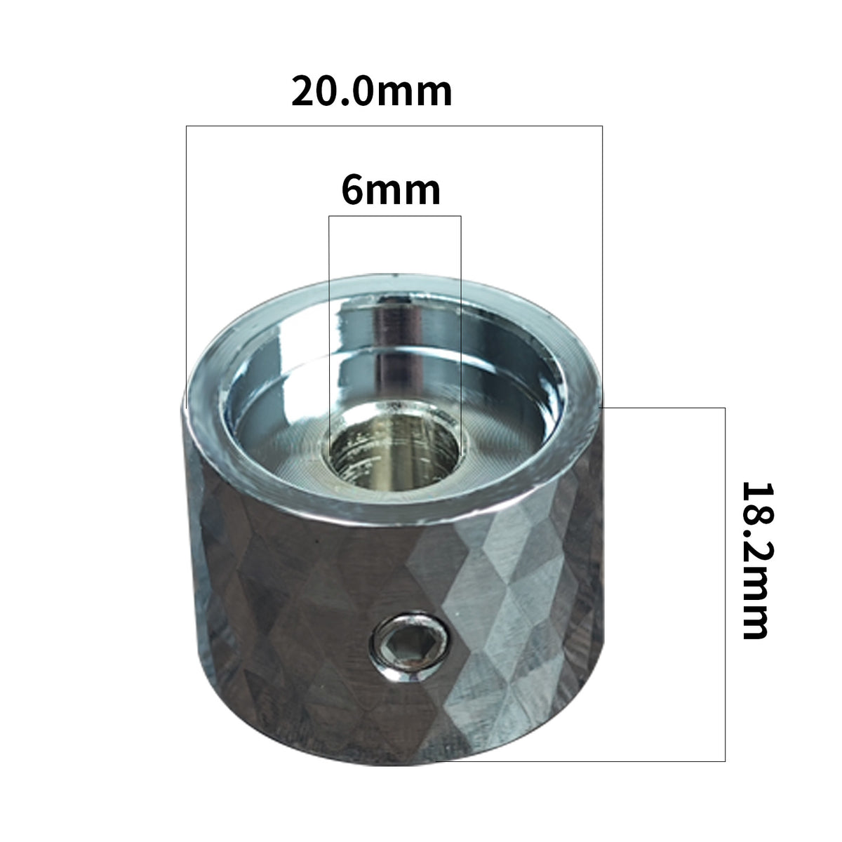 Crystal inlay Electric Guitar Knob-C-3009